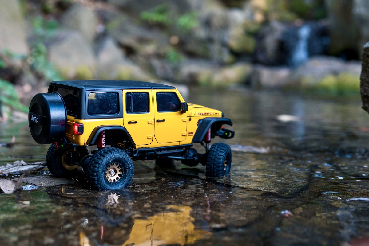 ミニッツ4x4 ラングラーのカスタム（第一段階）が完成しました | WdwC