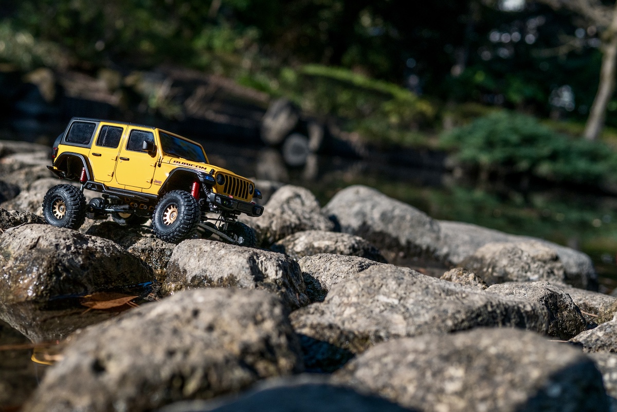 ミニッツ4x4 ラングラーのカスタム（第一段階）が完成しました | WdwC