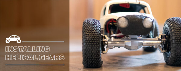 TRX-4Mをオーバードライブヘリカルギアに交換してみた