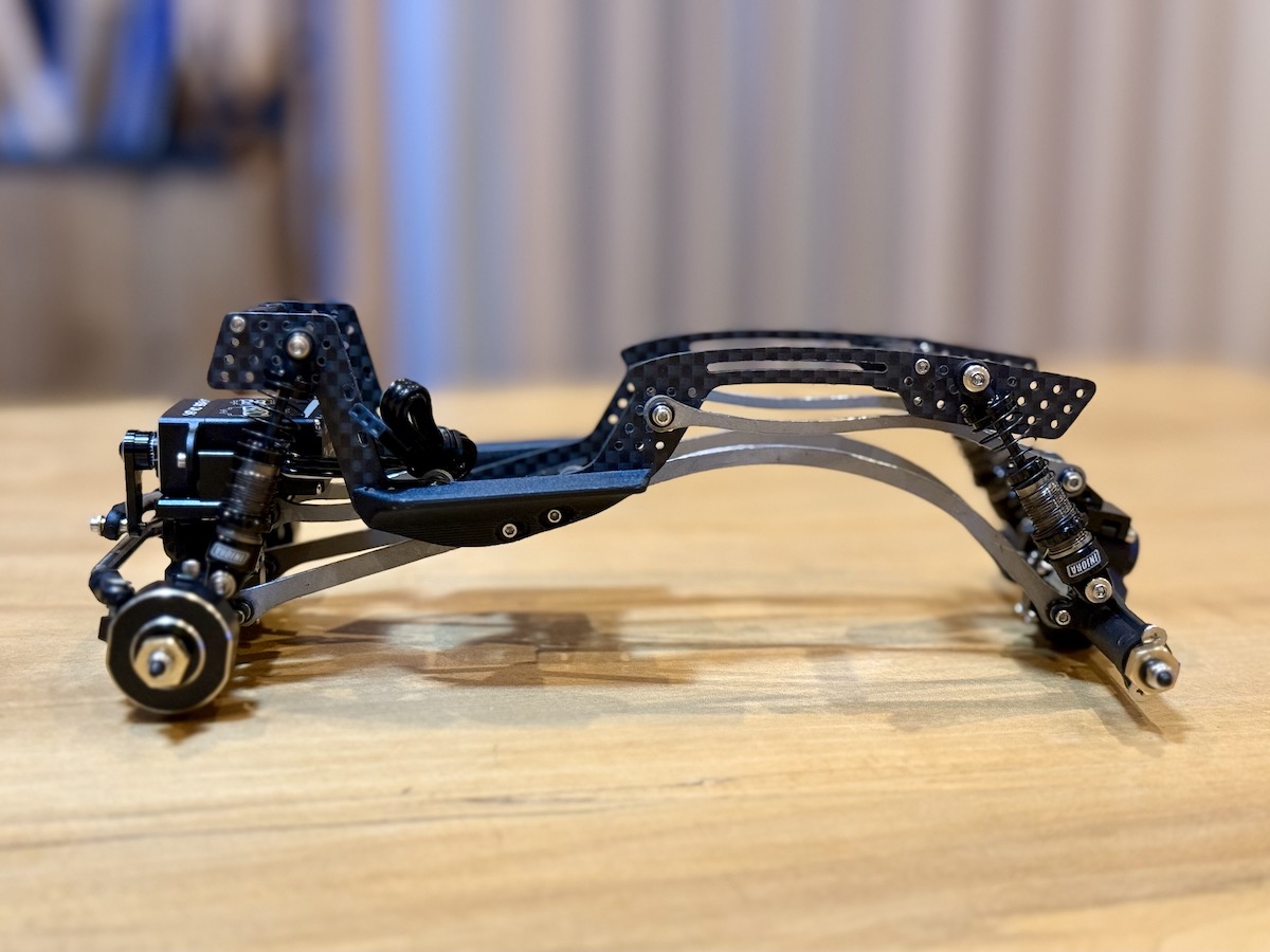 SCX24カスタム シャーシと足回り