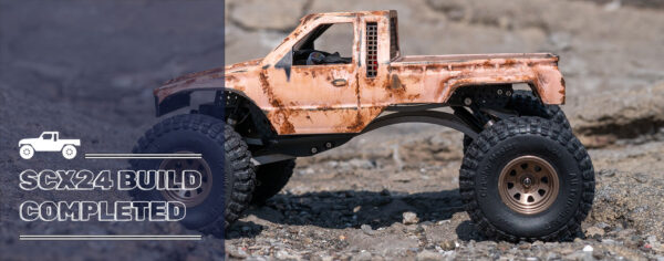 SCX24 MODSが完成したのでパーツ組みの作り方をまとめておきます