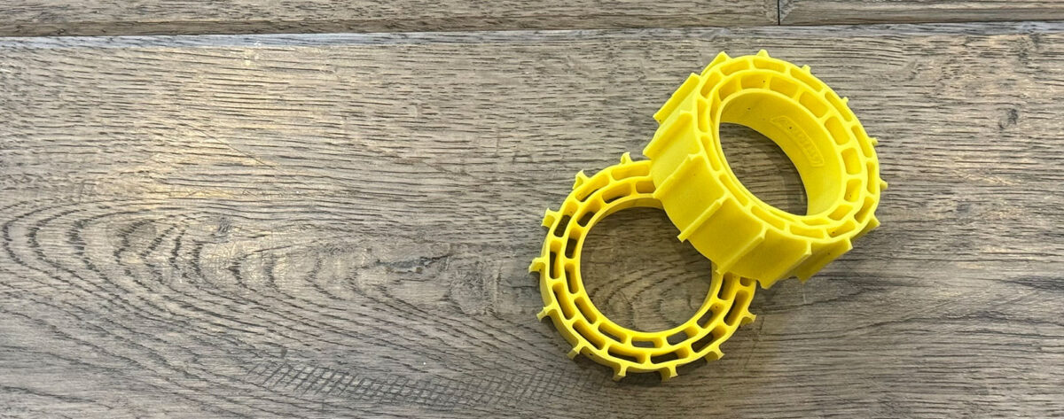 タイヤのシリコンインナーを加工してグリップ力が上がるか試してみる