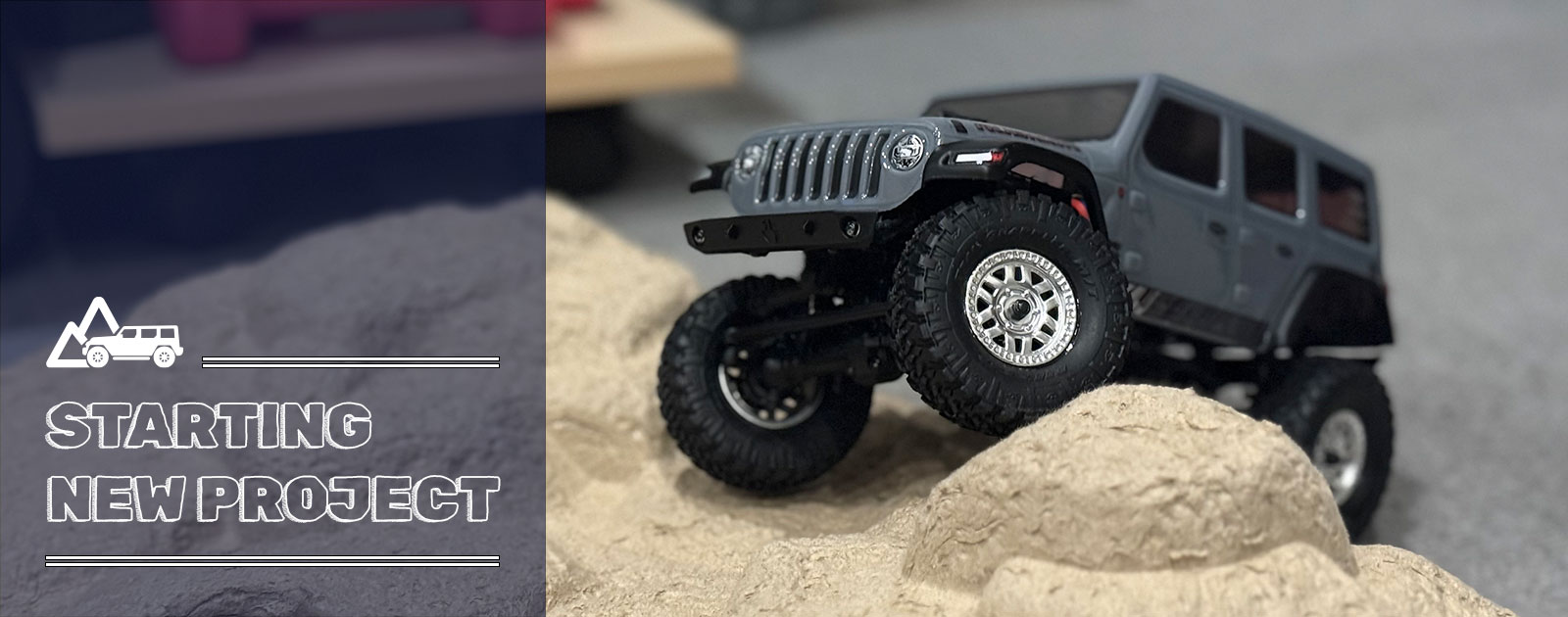 AXIAL SCX24を低予算でロッククローリングできるようにカスタムして