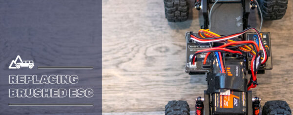 AXIAL SCX24のESCと送受信機を交換（初心者向け）