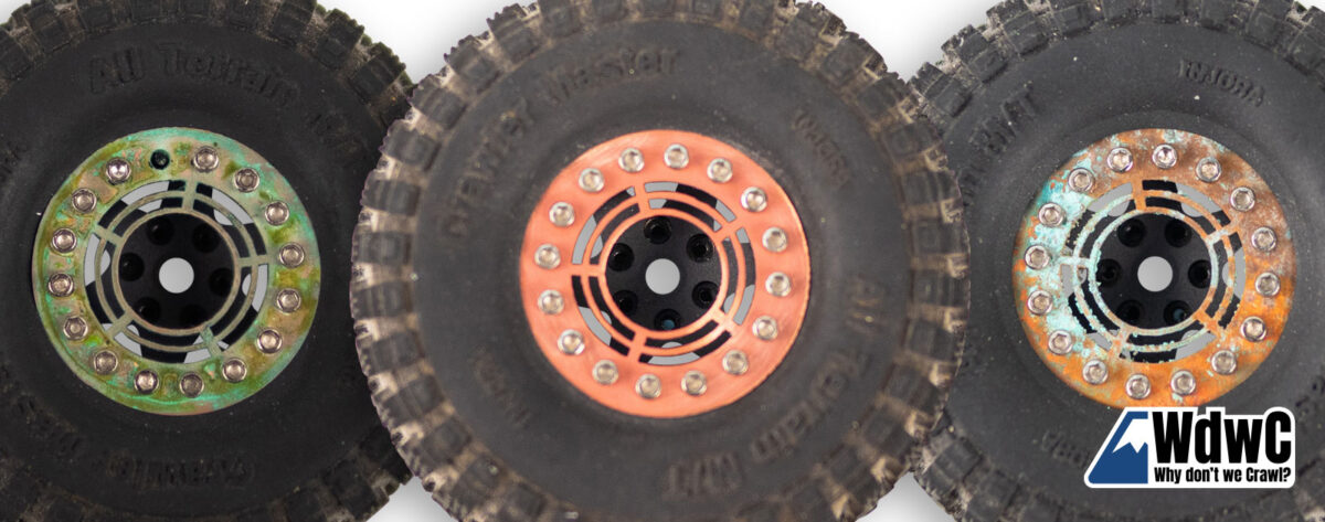 RIY Wheelのウェザリング方法のヒント