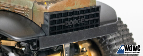 FCX24 Power Wagon用バンパー一体型フロントグリルを再販します