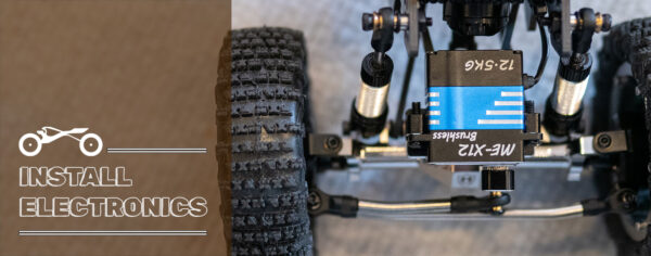 ESCとサーボの配置 & ワイヤーワーク【TRX4M C3 LCG】