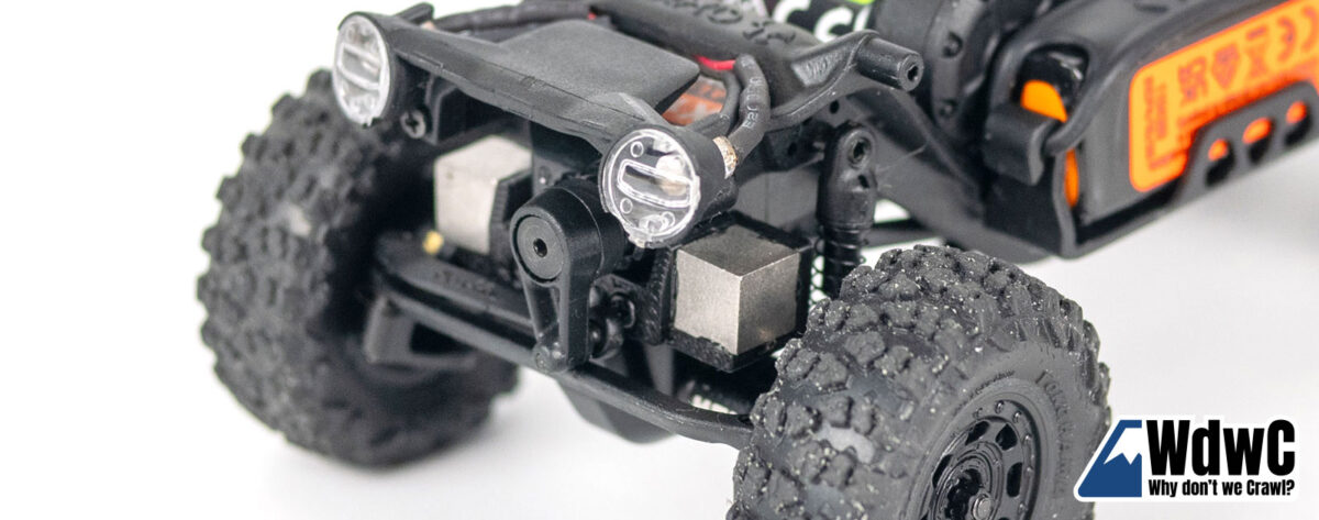 SCX30用サーボマウント・タングステンウエイトハンガーをリリースしました