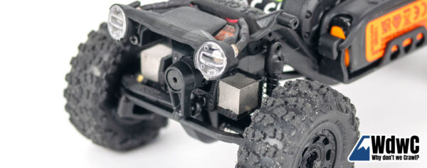 SCX30用サーボマウント・タングステンウエイトハンガーをリリースしました