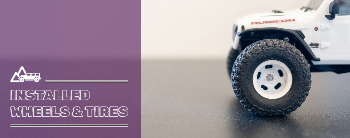 SCX30を大径タイヤに交換してワイドトレッド化してみる