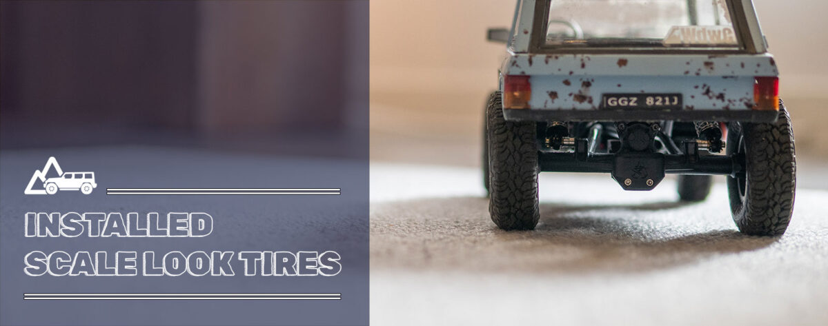 SCX24をスケール寄りにカスタムするならPIT BULLのタイヤがおすすめ