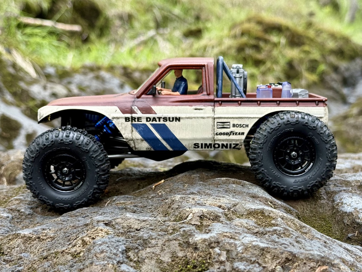 SCX24 C-BOLTホイールベース DATSUN完成 | WdwCブログ - スケール