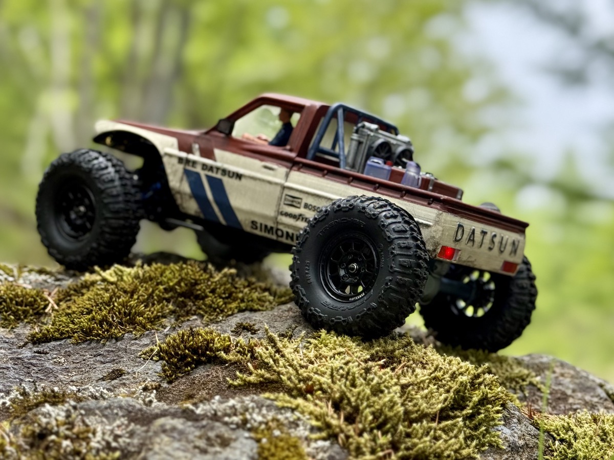 SCX24 C-BOLTホイールベース DATSUN完成 | WdwCブログ - スケール