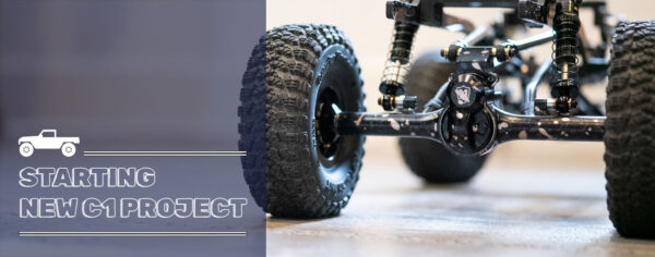 SCX24 C1 LCGビルドをはじめます